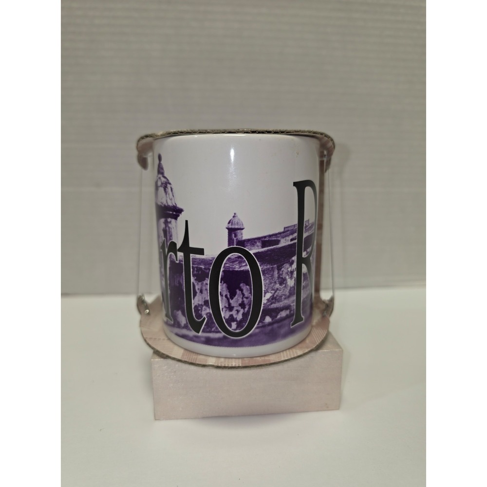 NOS vintage Starbucks Puerto Rico ceramic city mug from the Collector Series